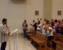 Momento de Oração no Santuário de Fátima - Serra (Agosto)