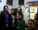 Visita de Nossa Senhora na casa da Dona Lourdes Ebani, e Zeneide Uliana - Venda Nova do Imigrante - E.S