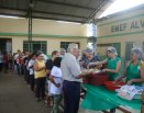ALMOÇO COM MARIA NO BAIRRO ORIENTE - VITÓRIA, E.S.