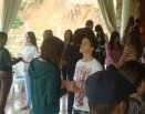 RETIRO DE JOVENS NA CMR, COM O TEMA: TU É MEU FILHO, EU HOJE TE GEREI.