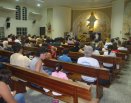 Issacar em Grupo de Oração na Igreja de Santa Luzia, Ibes