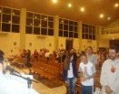 Presença do Issacar na  Paróquia N. S. do R. de Fátima, Serra, 18/12/13