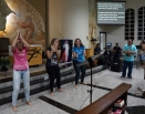 Com. Mãe Rainha no Grupo de Oração Providencia Divina