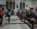 Com. Mãe Rainha no Grupo de Oração Providencia Divina